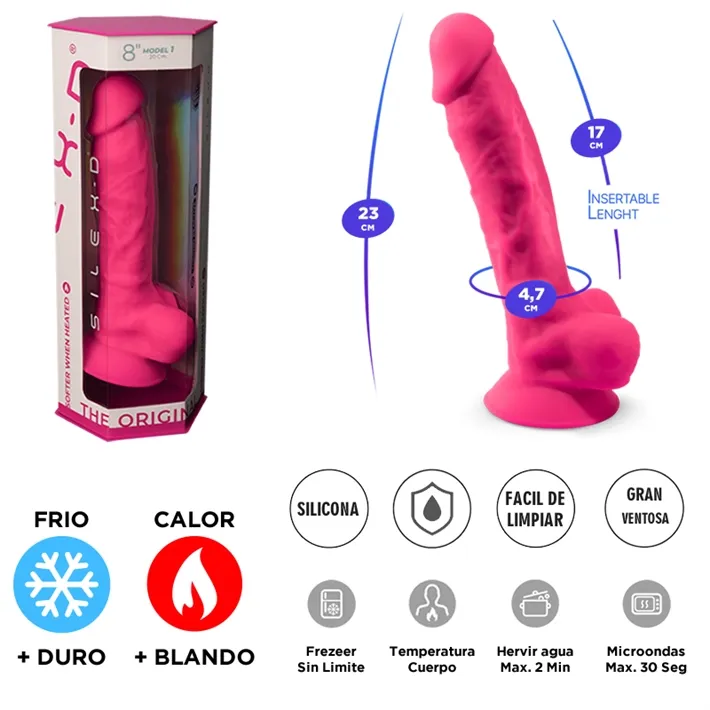 THE ORIGIN - Dildo de Silicon Termorreactivo (Modelo 9")